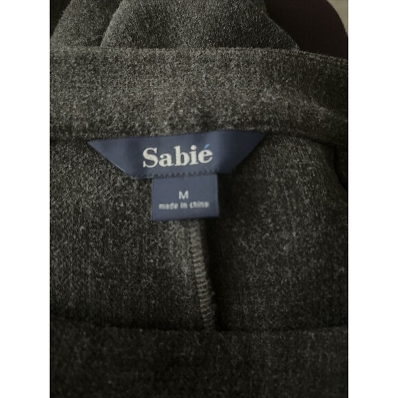 M Sabie Gray Woman Pants Dry Clean Pull On Polyester/Rayon/Polyester - Picture 4 of 4